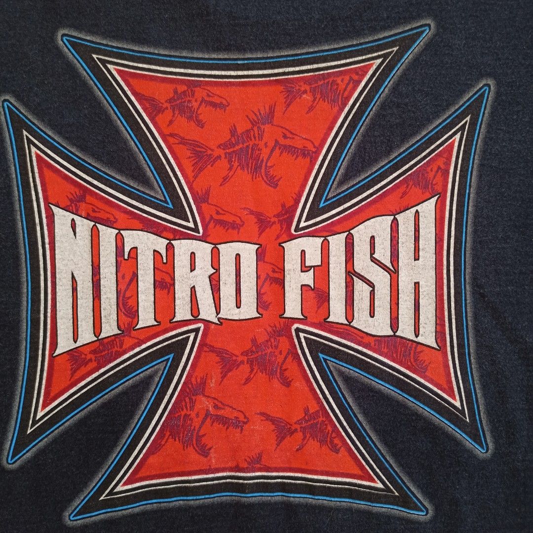 Fruit of the Loom Nitro Fish, Men's Fashion, Tops & Sets, Tshirts