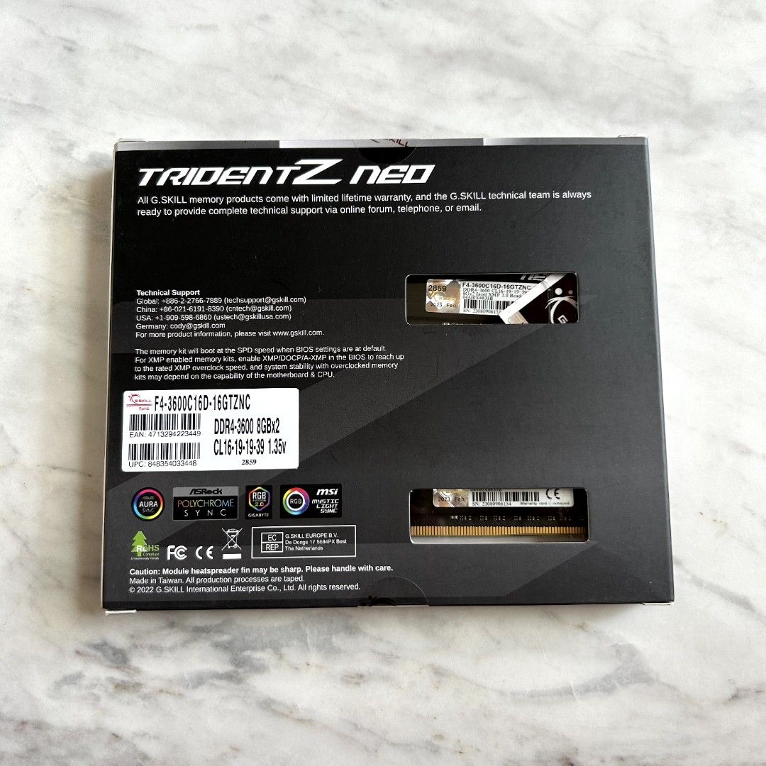 Ram 3600 cl16 outlet