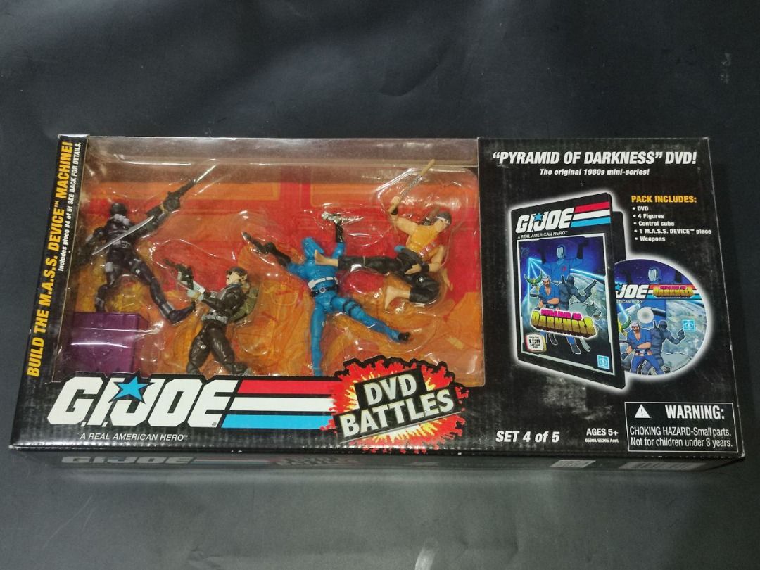 GI JOE DVD Battles, Hobbies & Toys, Toys & Games on Carousell