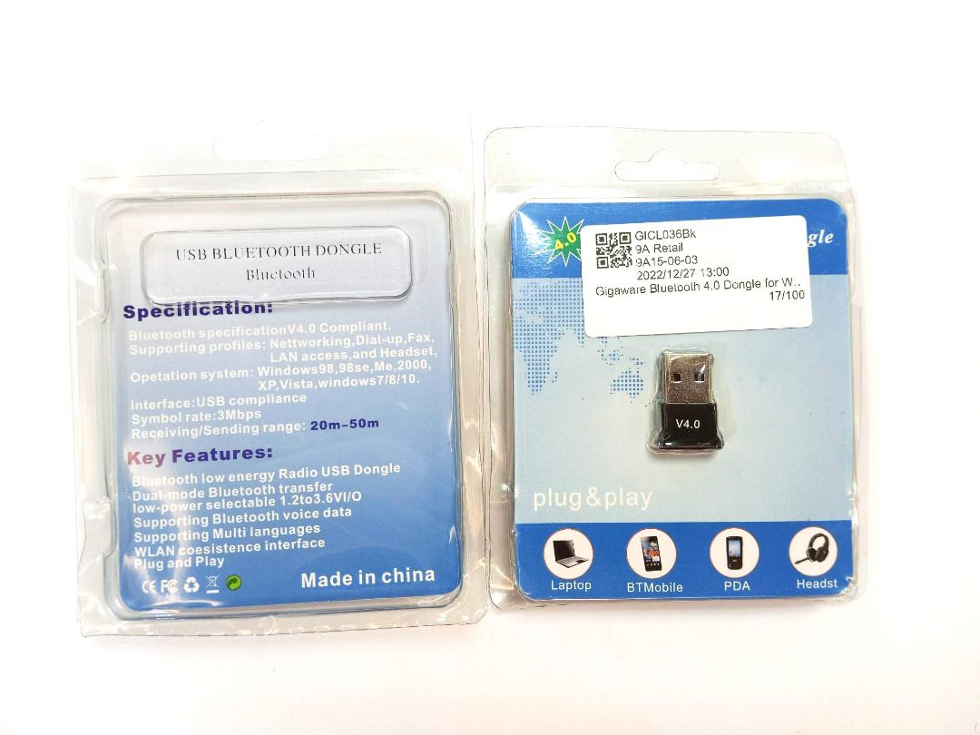 GIGAWARE USB BLUETOOTH DONGLE on Carousell