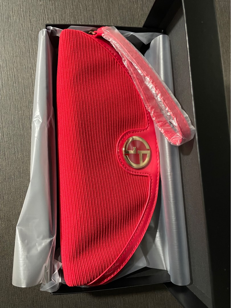 Giorgio armani beauty red bag clearance