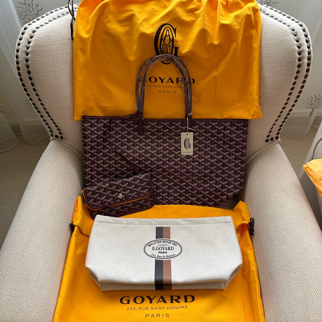 SOLD) Goyard Senat Pm , Luxury, Bags & Wallets on Carousell