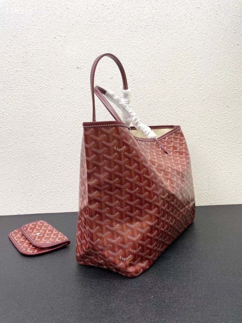 GY St Louis Tote Bag in Wine Red Goyard❤️, Women's Fashion, Bags & Wallets, Tote  Bags on Carousell