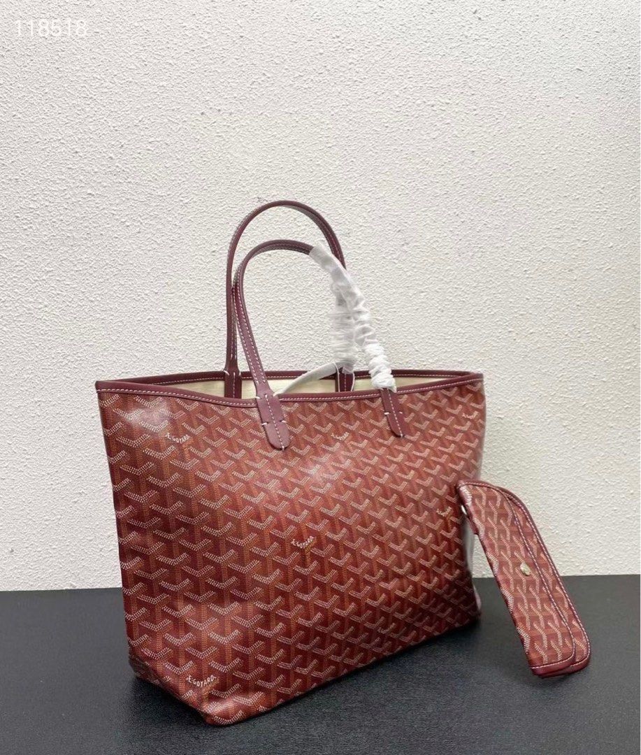 Goyard St Louis MM Navy Blue, Women's Fashion, Bags & Wallets, Tote Bags on  Carousell