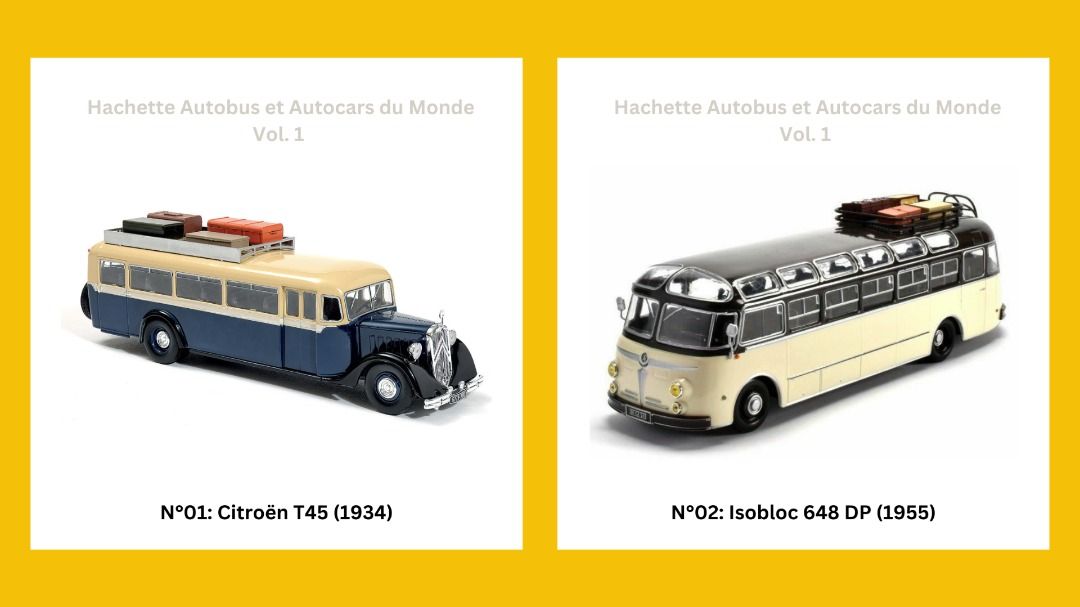 1/43 Autobús bus CITROËN TYPE 23R serie U Chassaing de 1947 Francia