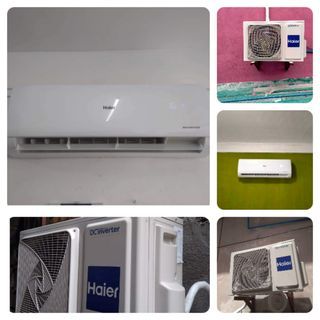 Haier Dual clean inverter split TYPe AIRCON WITH FREE INSTALLATION