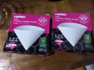 Hario V60 01 40pcs filter