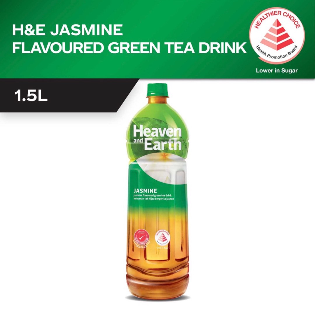 6 x 1.5 liter Haven and Earth Jasmine Flavored Green Tea, Food & Drinks