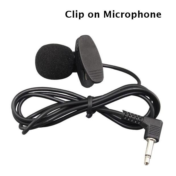 1pc Mini Karaoke Microphone With Earphone & 3.5mm Jack, Portable