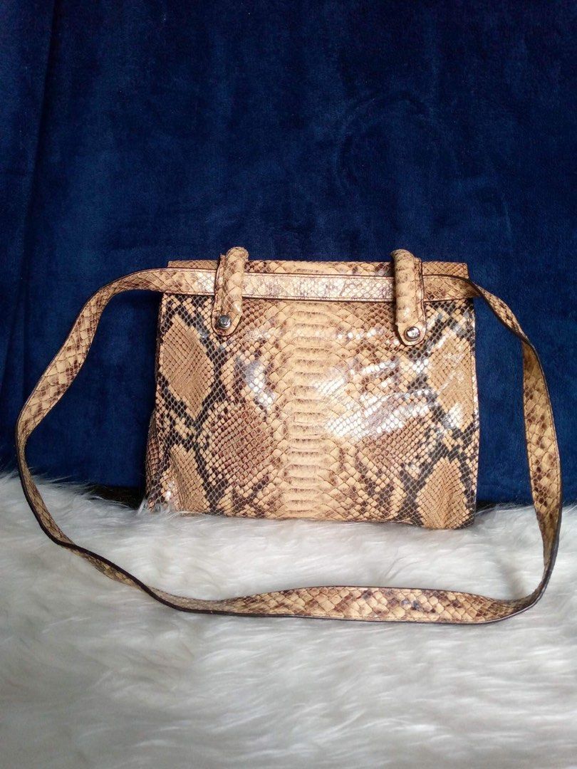 Henri bendel online snakeskin bag