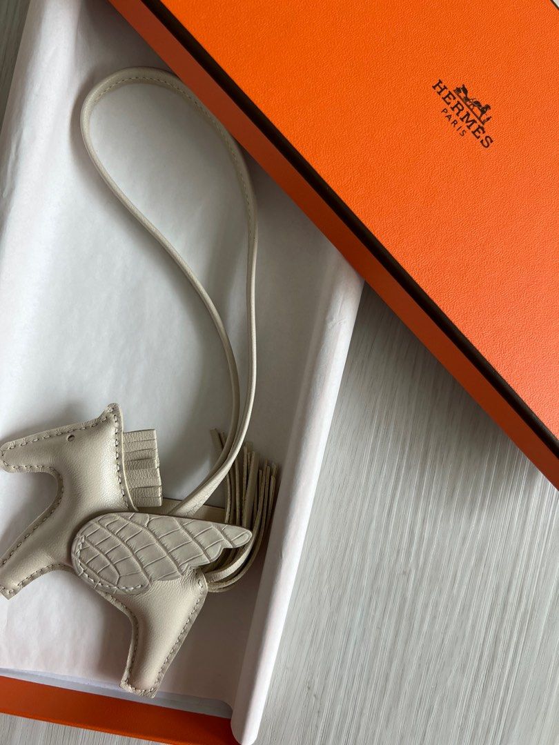 Hermes Rodeo Pegasus Touch bag charm alligator leather, Luxury, Accessories  on Carousell