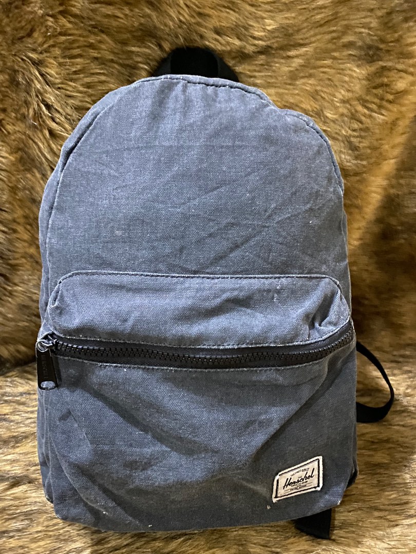 Herschel Denim Medium Backpack, Men's Fashion, Bags, Backpacks on Carousell