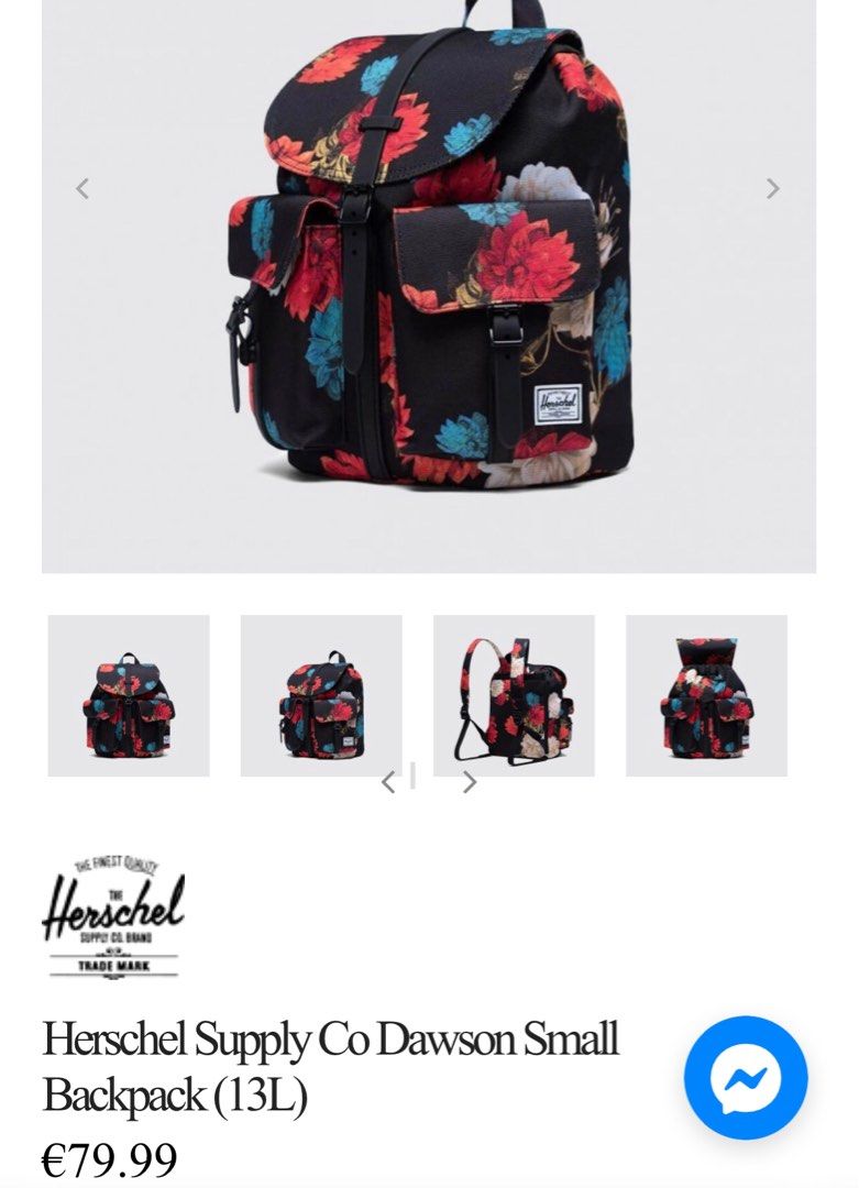 Herschel Supply Co Dawson Small Backpack 13L Women s Fashion