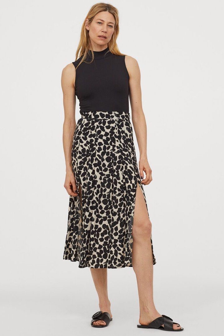 H&m bell shaped skirt top