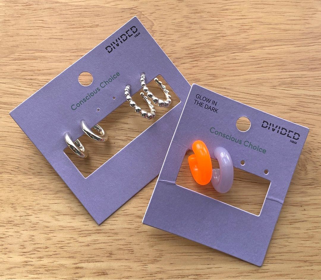 H and m hoop on sale earrings
