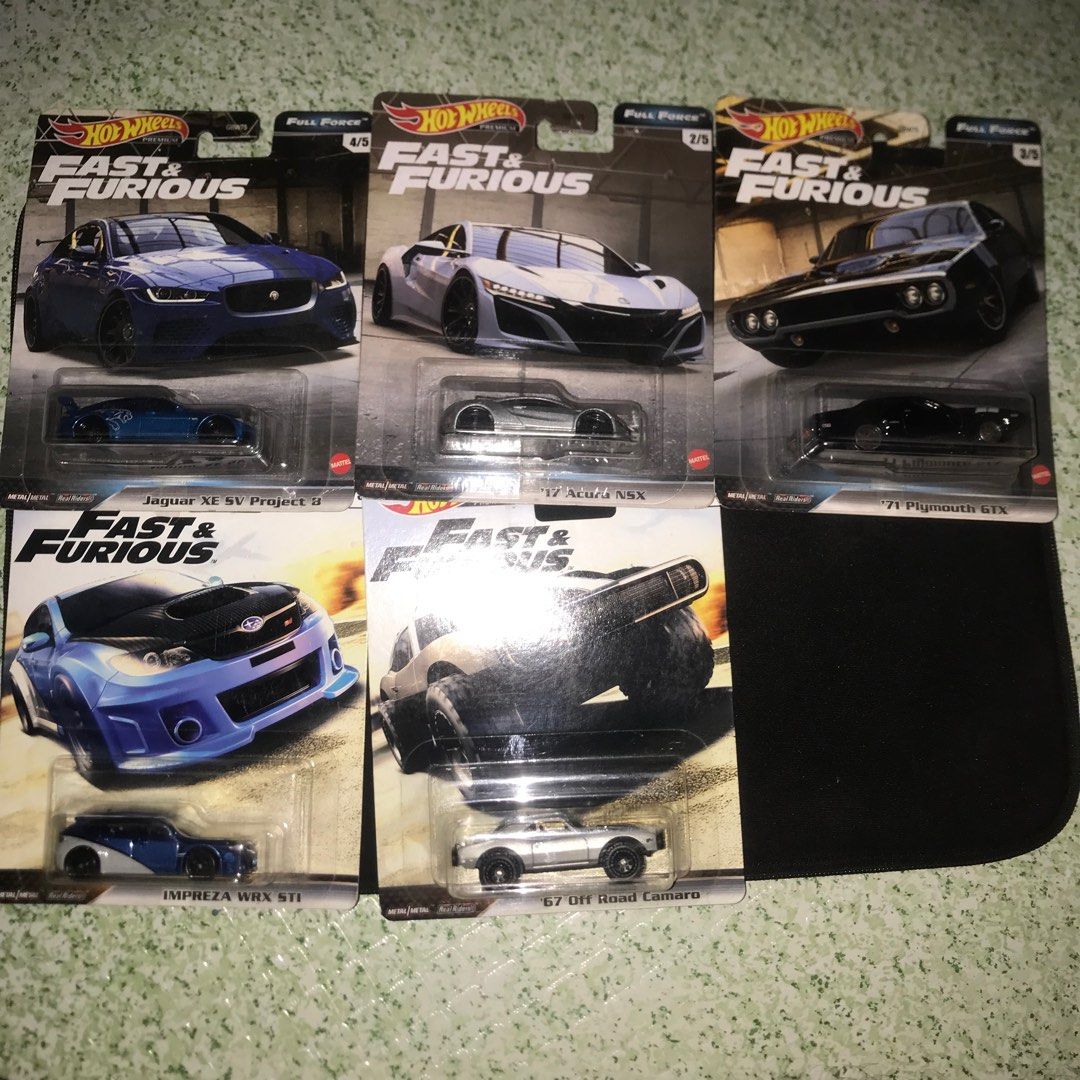 Set De 9 Pin's Fast And Furious - Edition Japan - Neuf