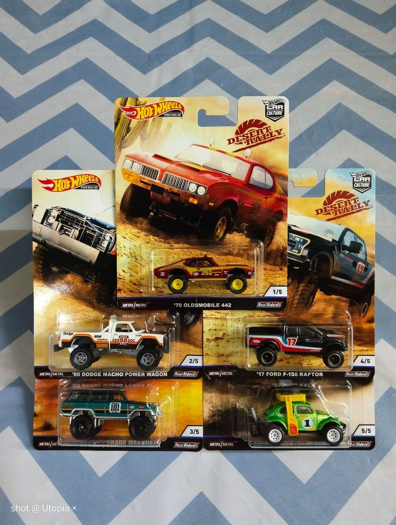 Hotwheels Car Culture DESERT RALLY Hobbies Toys Toys Games