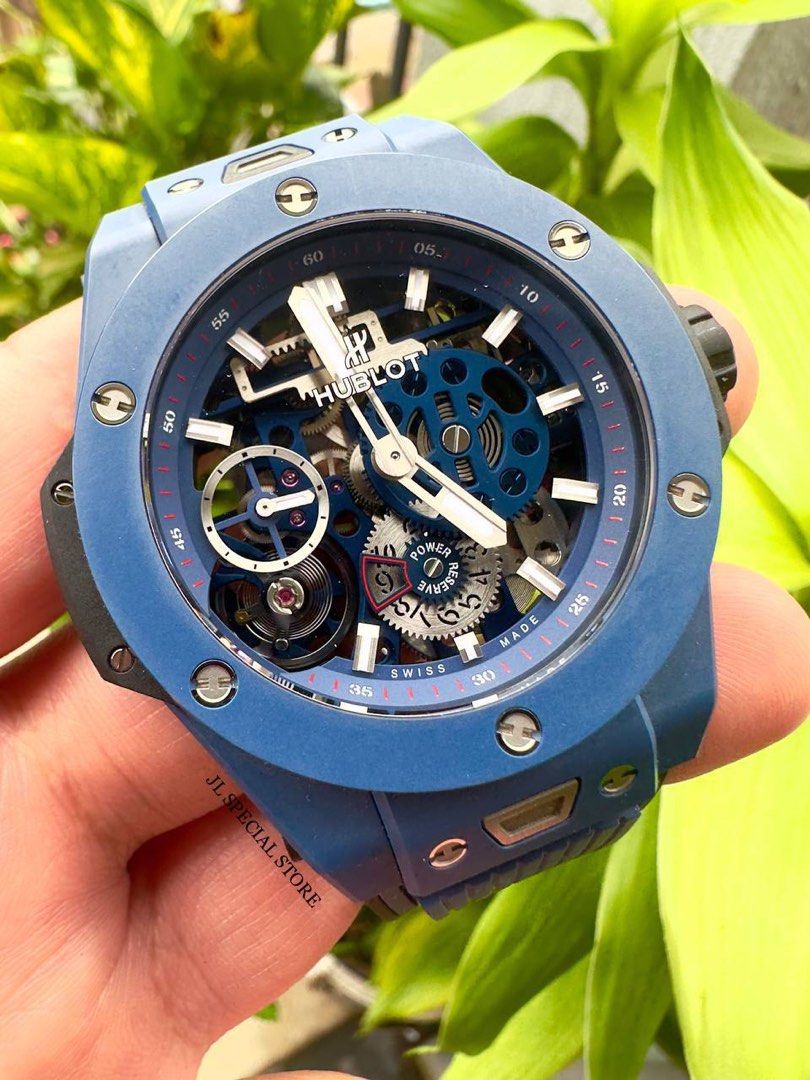 Hublot big bang meca 10 blue ceramic online price
