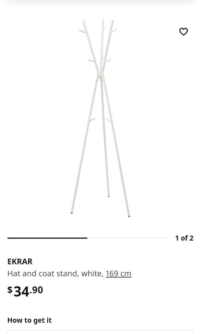Ikea clothes stand, Furniture & Home Living, Home Improvement