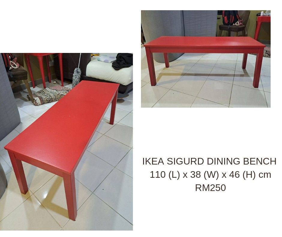 Ikea online sigurd bench