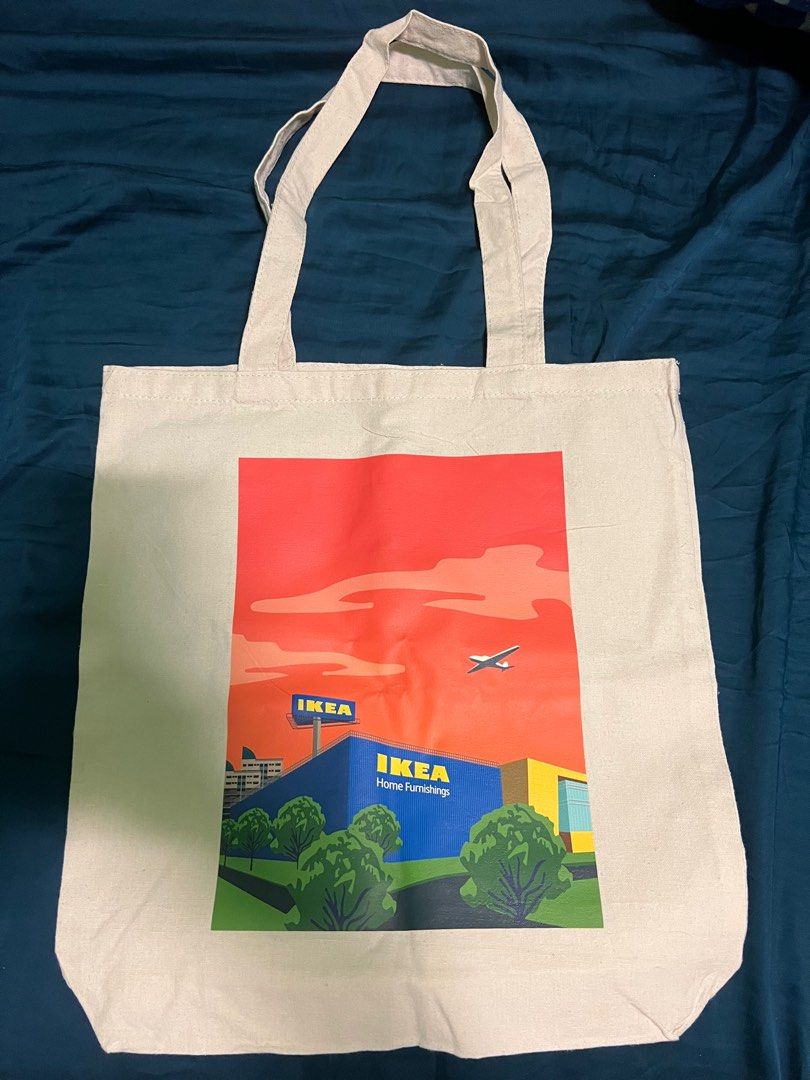 IKEA Tote Bag, Women's Fashion, Bags & Wallets, Tote Bags on Carousell