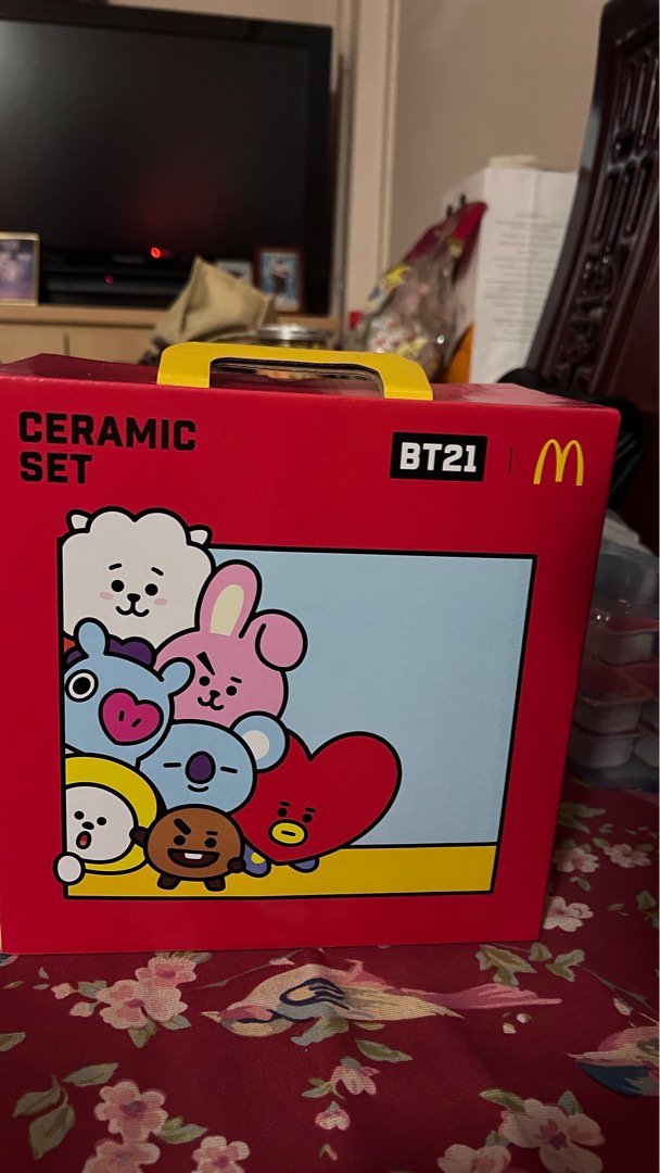 [IN STOCK] [FAST DEAL] BT21 Ceramic Set, Hobbies & Toys, Memorabilia