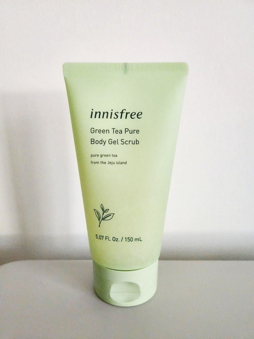 Innisfree Green Tea Pure Body Gel Scrub 150ml, Beauty & Personal Care
