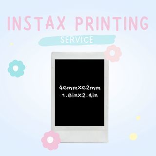Instax Mini Printing Service