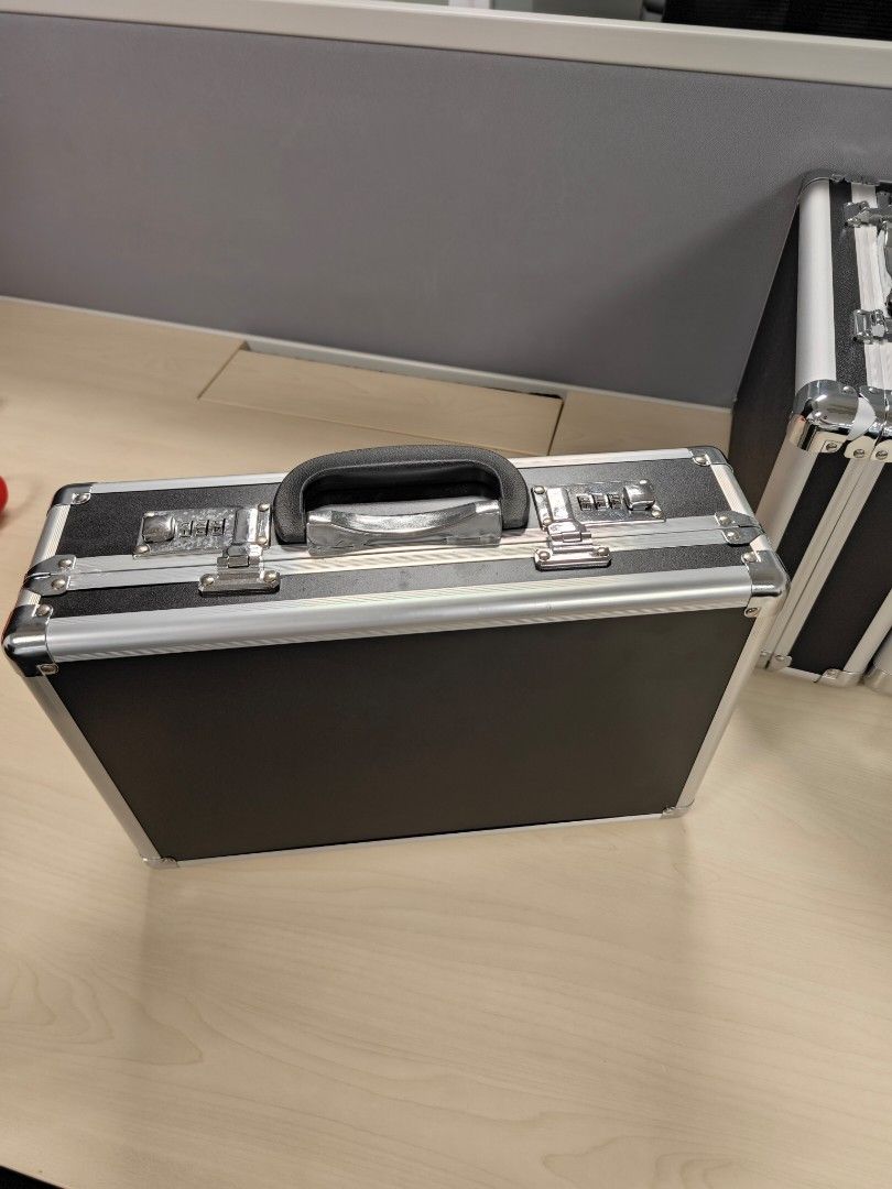 James Bond Style Briefcase, Men's Fashion, Bags, Briefcases on Carousell