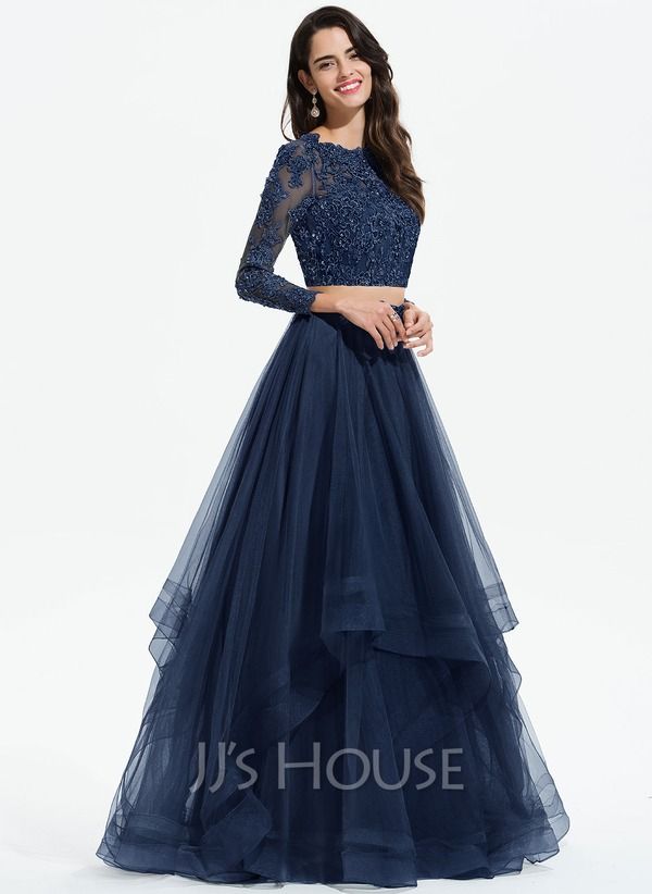 Sky Blue Tulle Gown – House of Yiko