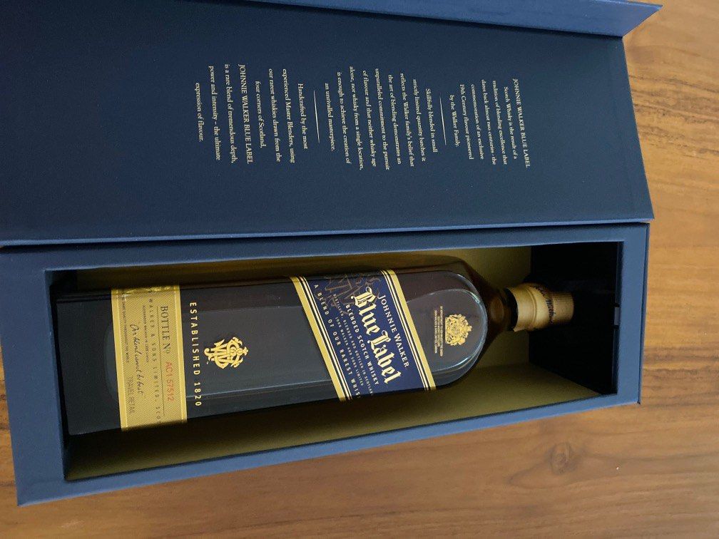 Johnnie Walker Blue Label 1 Litre www.carousell.sg