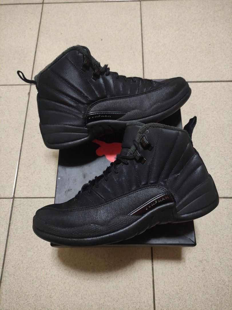 Jordan 12 Winter Black