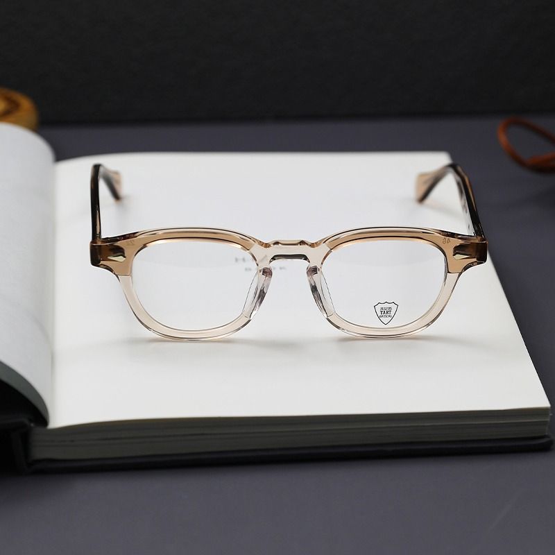 JULIUS TART OPTICAL, AR , COLOR: PINK BROW , SIZE: 46-22, 女裝 