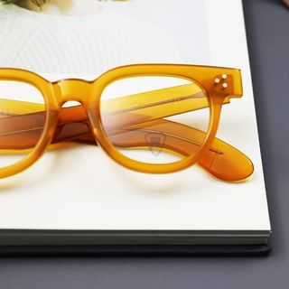 JULIUS TART OPTICAL, FDR , COLOR: VINTAGE YELLOW , SIZE: 44/46/48