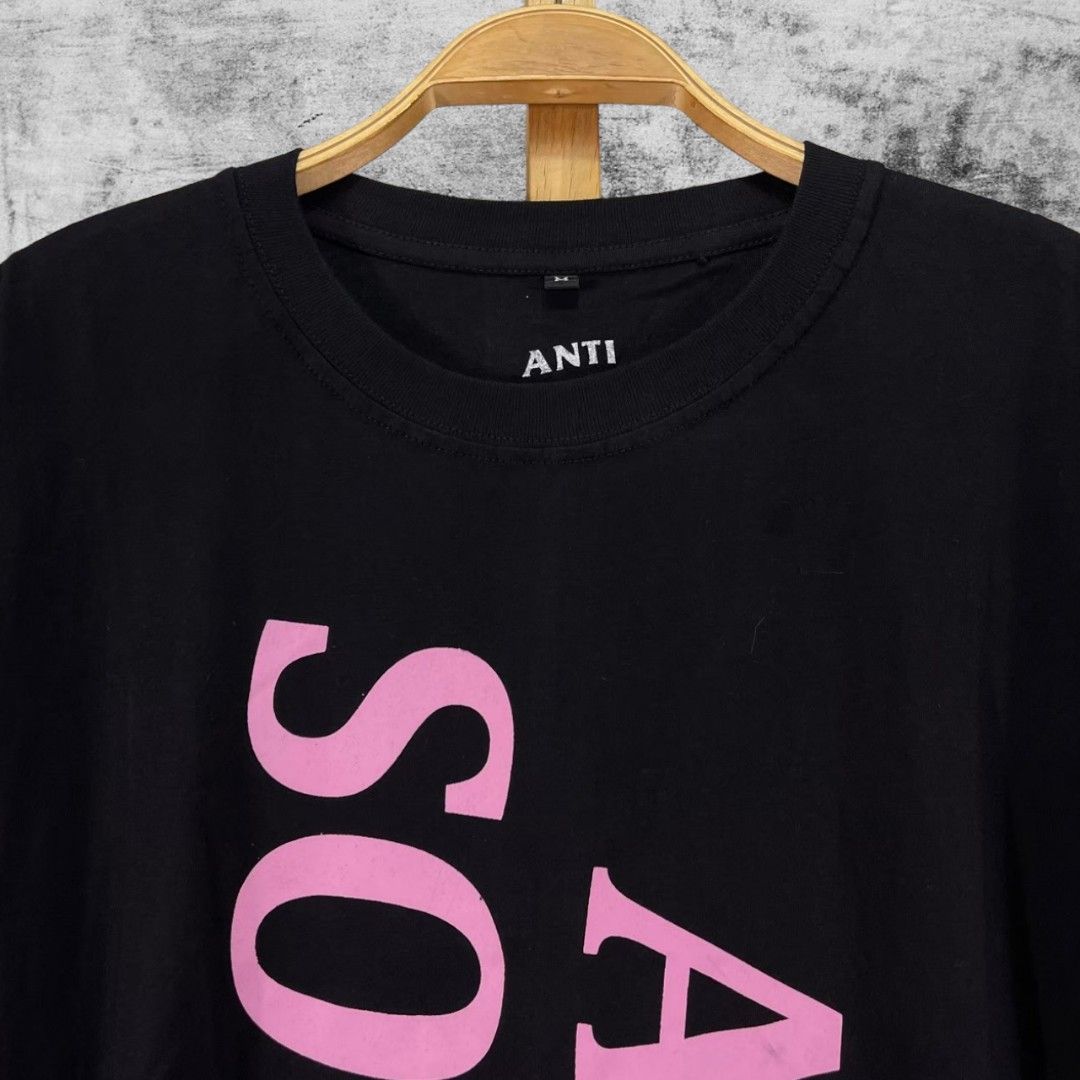 Kaos ASSC Anti Social Social Club Logo Hitam