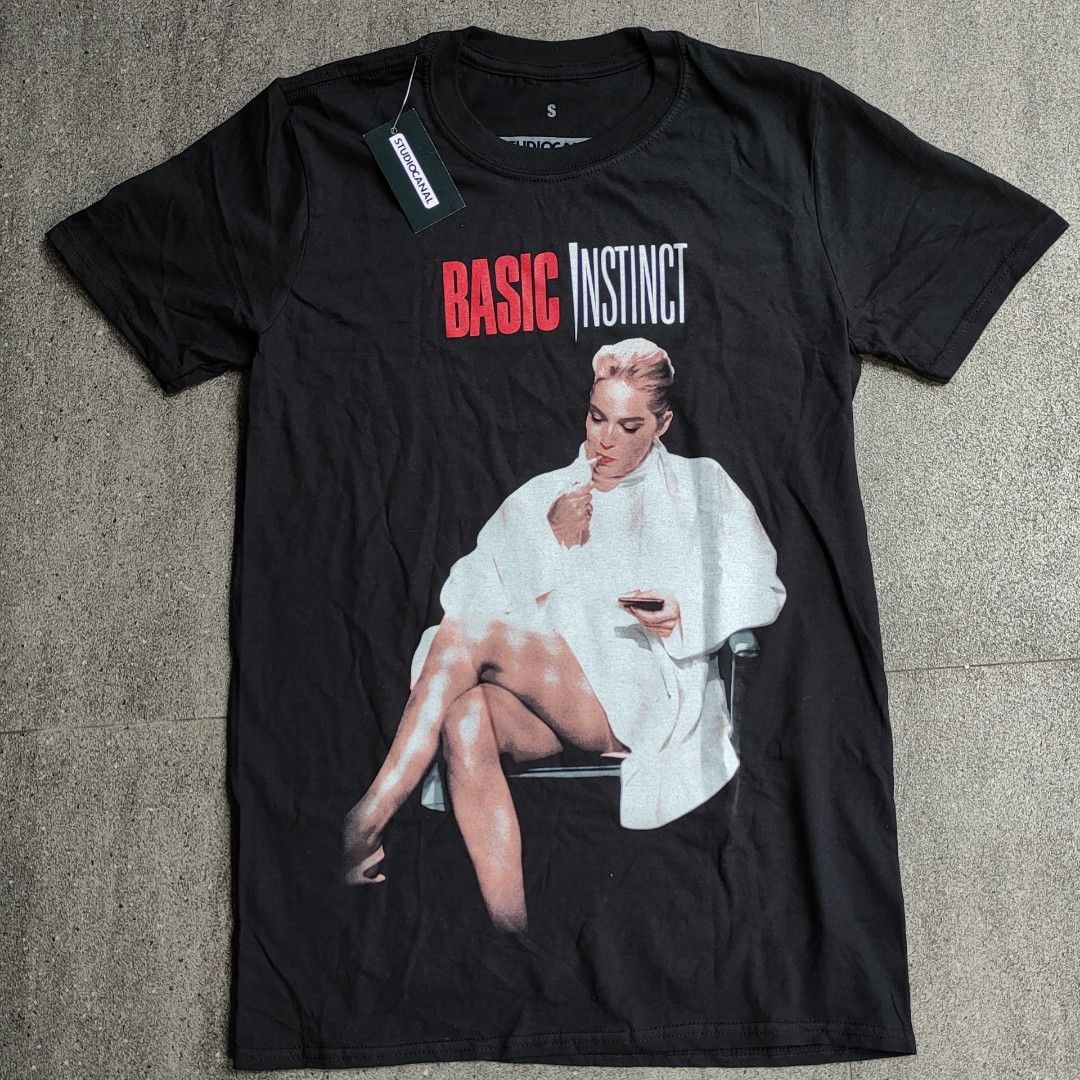 kaos film basic instinct 90s sharon stone crossed leg original BNWT ...