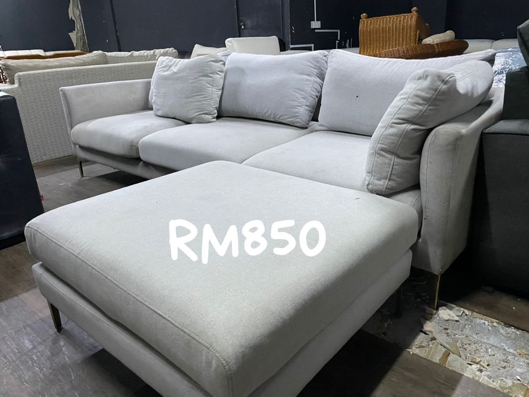 L shape sofa ( jb outlet, Furniture & Home Living, Furniture, Sofas on