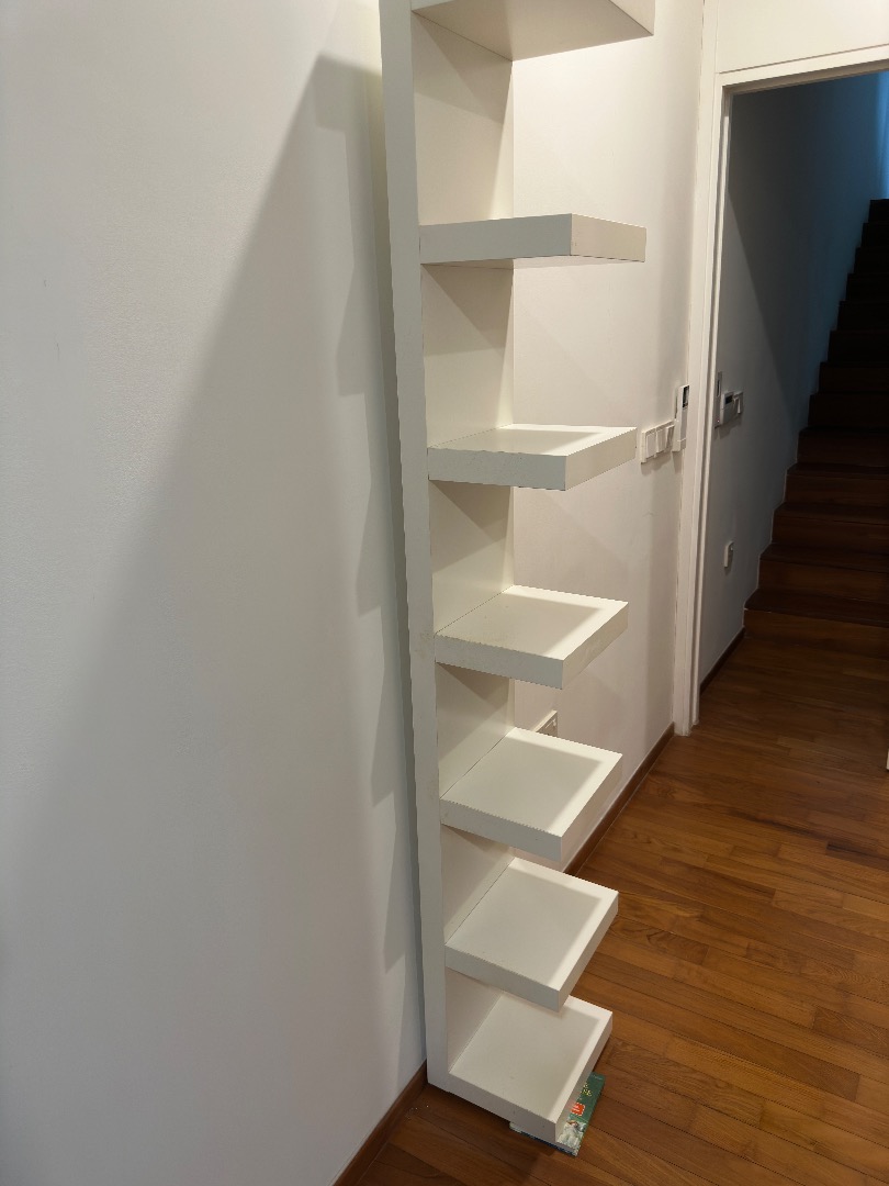 LACK Wall shelf unit, white, 30x190 cm, Furniture & Home Living