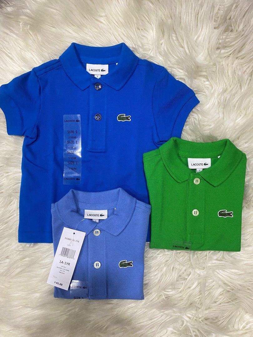 Baby boy hot sale lacoste polo
