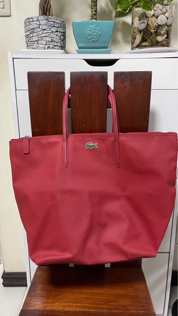 Lacoste Tote Bag, Women's Fashion, Bags & Wallets, Tote Bags on Carousell