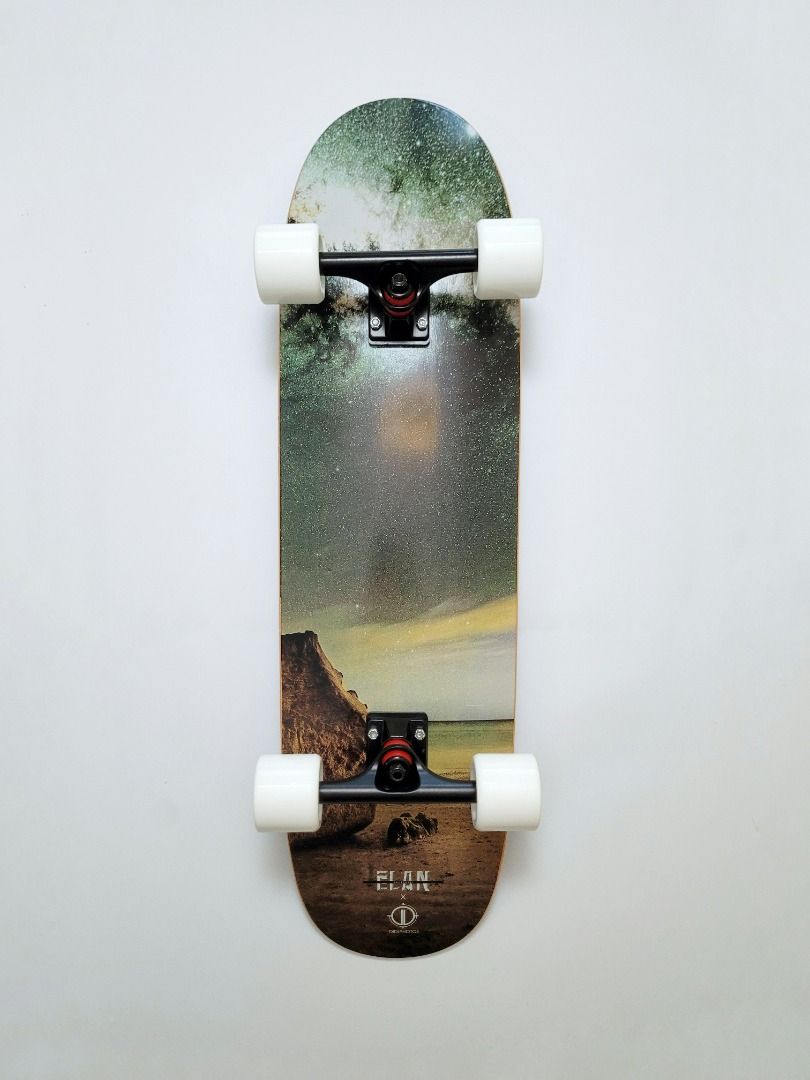 Elan Beach Cruiser board Skateboard longboard
