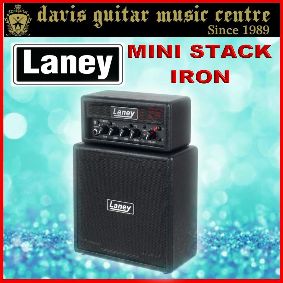 Laney Electric Guitar Amplifier Mini Stack Iron with FREE Smartphone