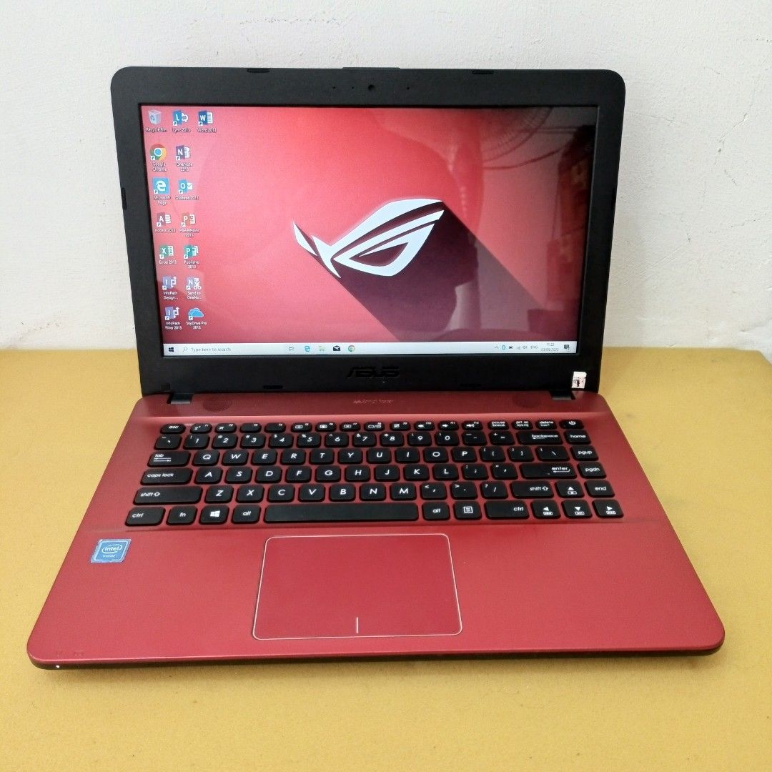 Laptop Asus X441na N3350 Ram 4gb Ssd 256gb Ngebuut Pokokna Elektronik Komputer Laptop Di