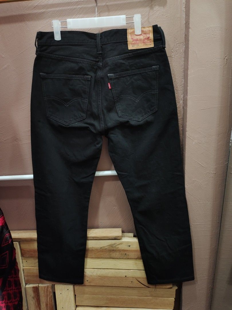 Levis Ct 501 Black, Men'S Fashion, Bottoms, Jeans On Carousell
