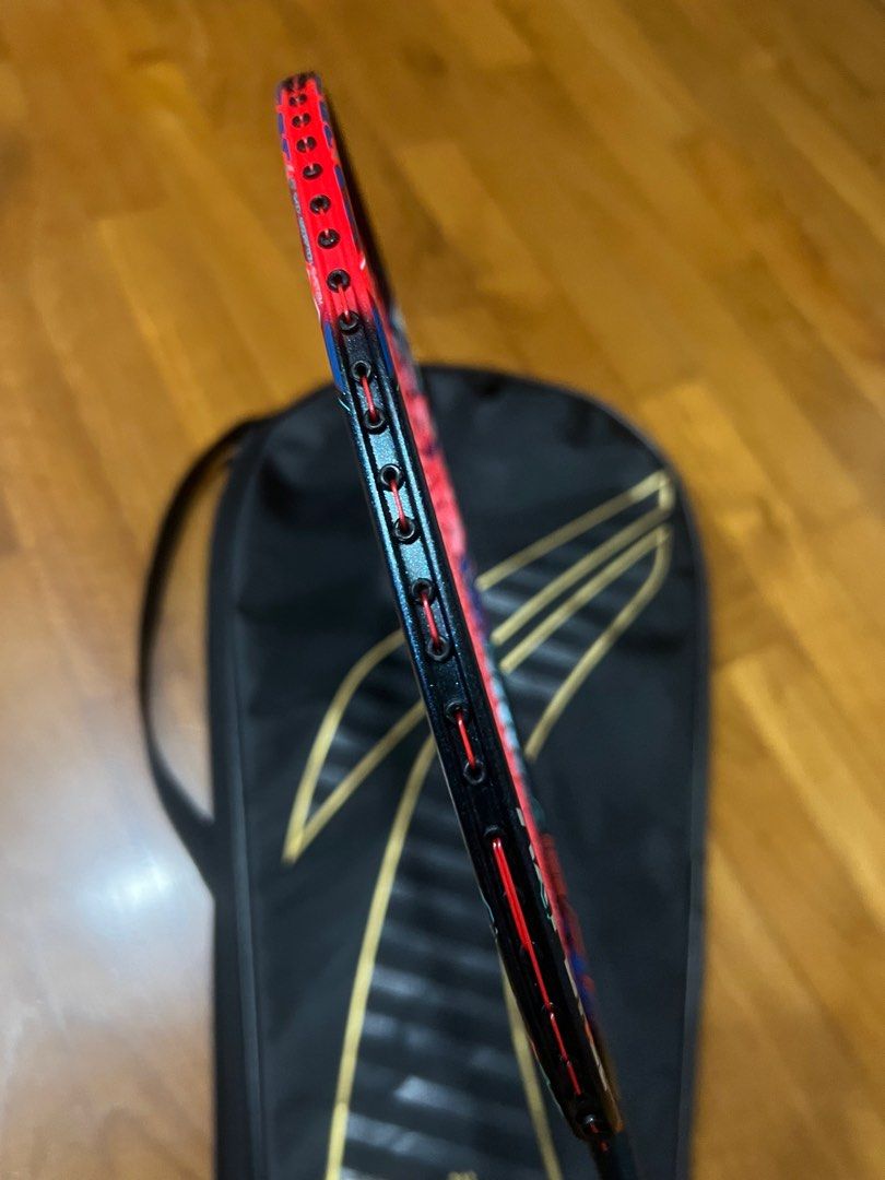 Li ning axforce 90 max tiger 4ug5 lining badminton racket, Sports ...