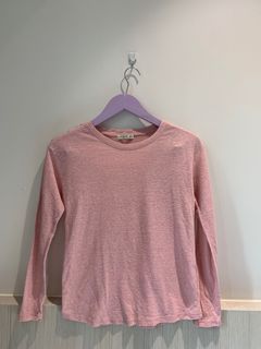 Long shirt pink cotton