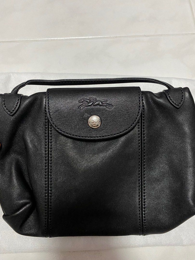 Longchamp discount lambskin bag