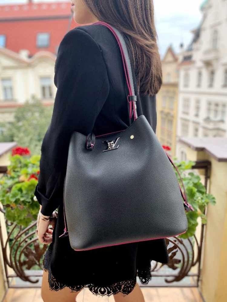 Lock me bucket bag online