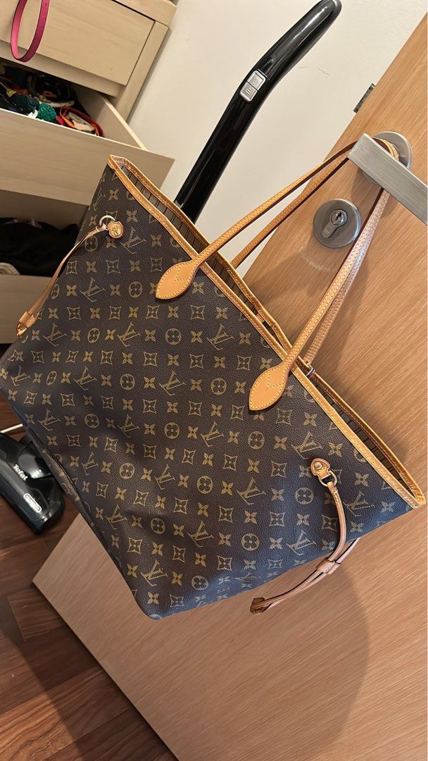 LOUIS VUITTON Neverfull GM Monogram Canvas Tote Shoulder Bag Brown-US