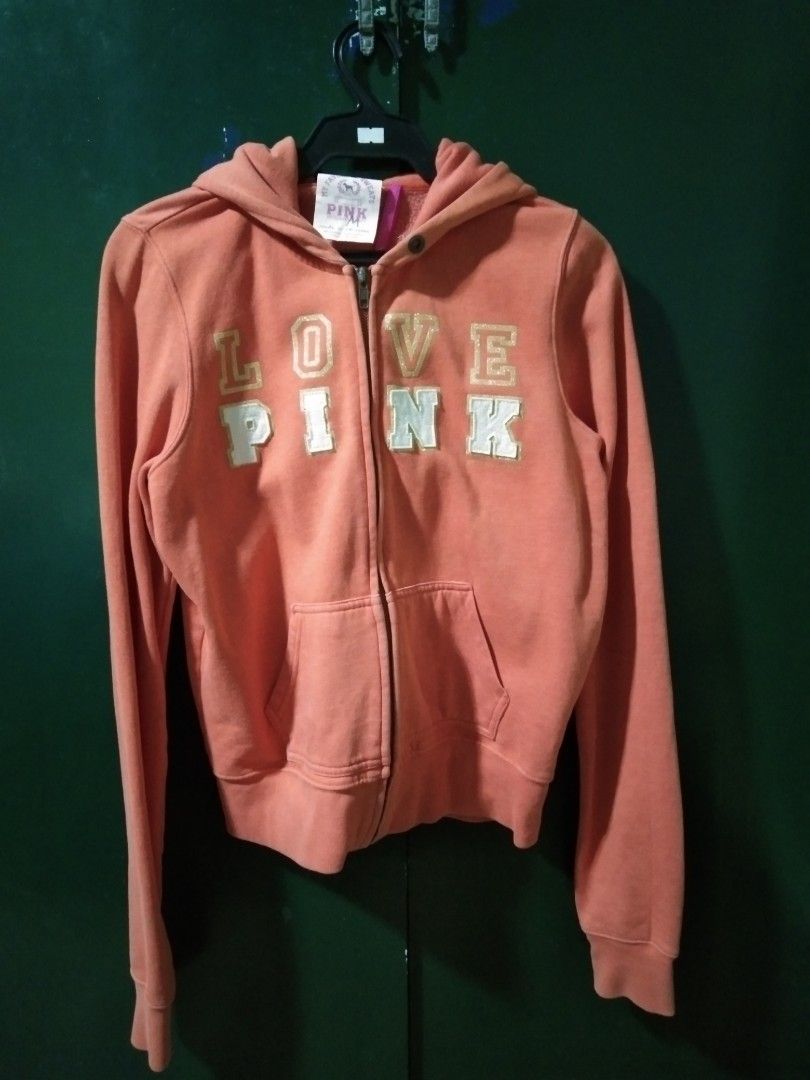 Love pink jacket Women s Fashion Coats Jackets and Outerwear on Carousell